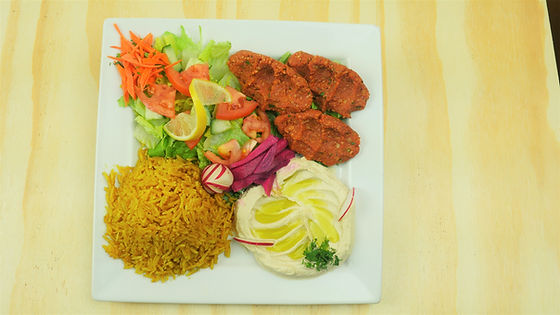 Red Lentil Kofta Plate lunch