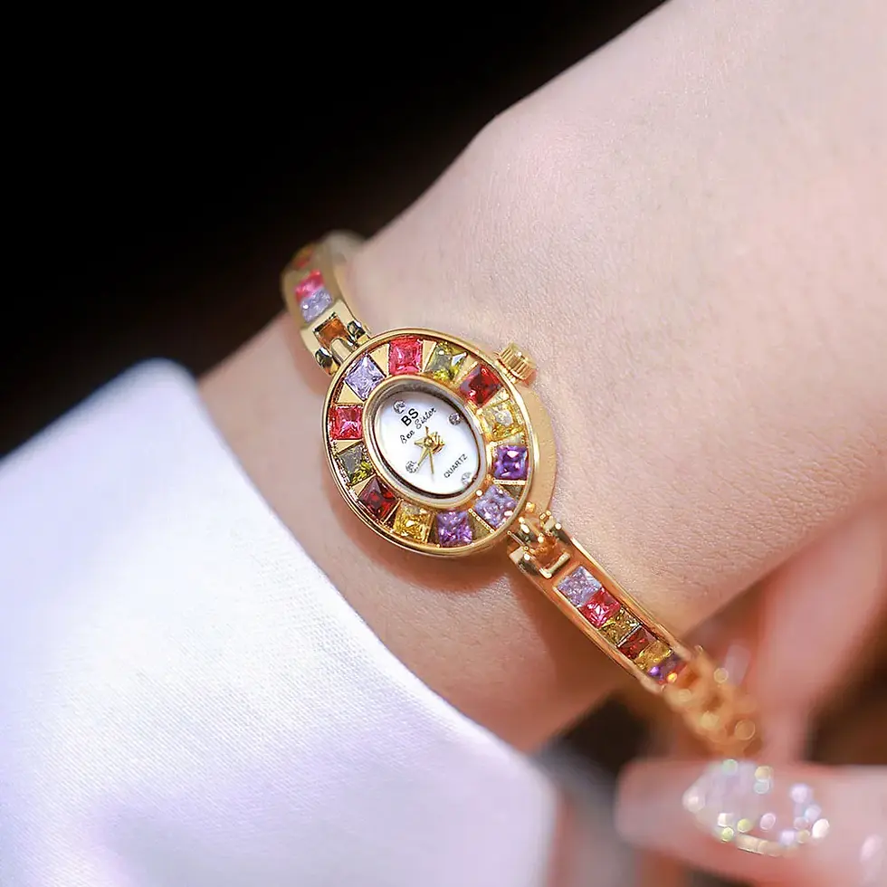 Miniatura: Relógio Feminino Sister Luxury Oval