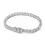 Miniatura: Pulseira Riviera Moissanite Original 925 Banhada a Ouro Branco 18k