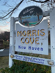 Morris Cove sign