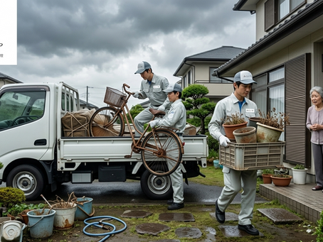 台風前のベランダ・庭の不用品回収!岸和田・貝塚の即日対応はみらいや