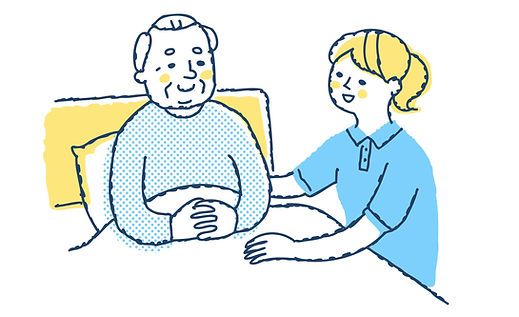 在宅介護イラスト