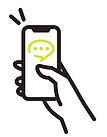 スマホ返信