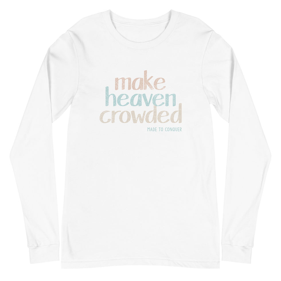 Thumbnail: Make Heaven Crowded Boho L/S Tee