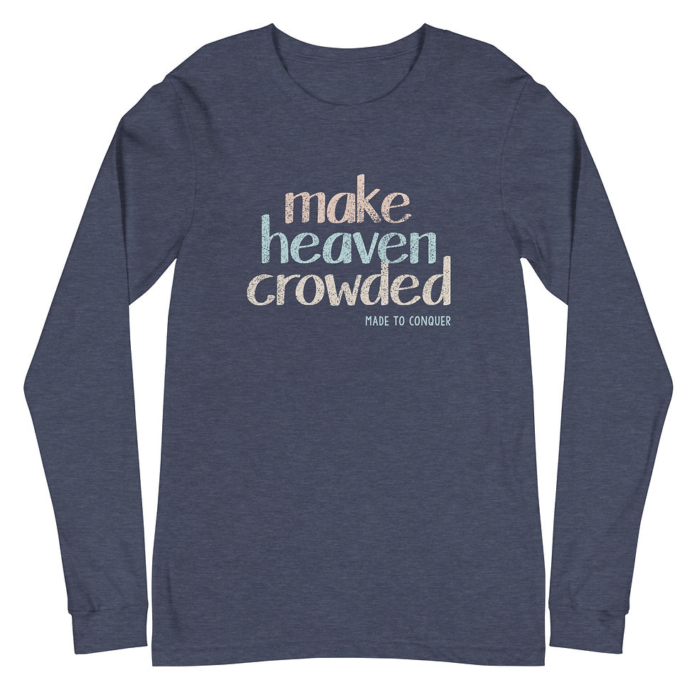 Thumbnail: Make Heaven Crowded Boho L/S Tee