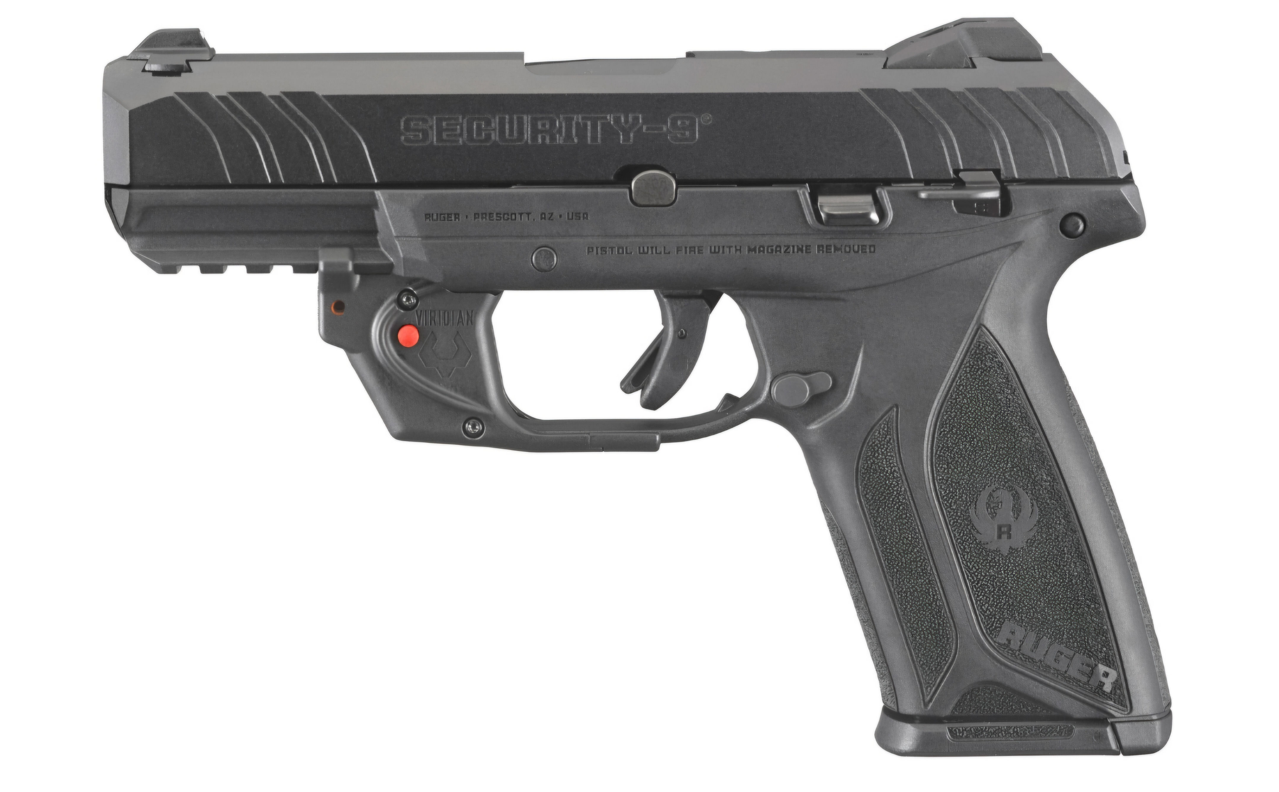 Ruger Security-9 Viridian Red Laser 