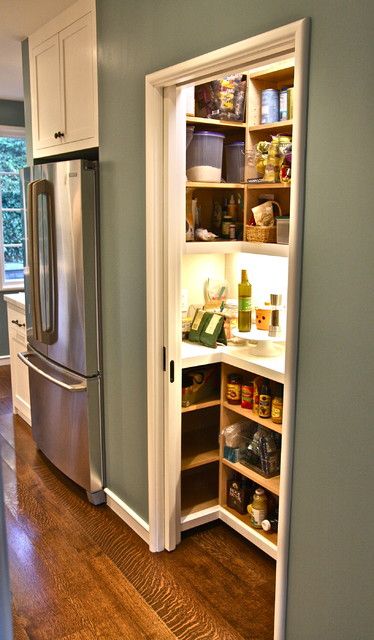Tiny Kitchen Pantry