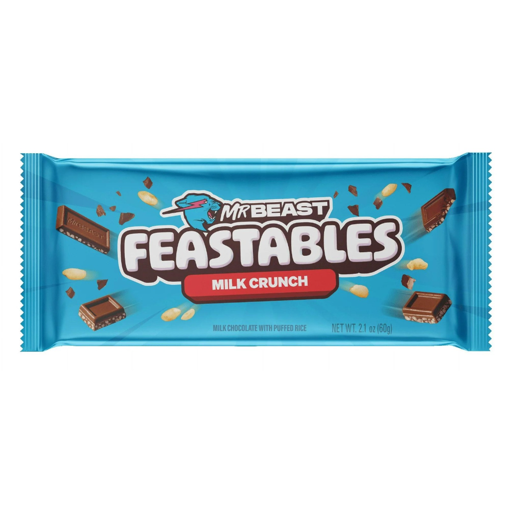 Mr. Beast - Milk Crunch Bar 10 x 18 x 2.1 oz