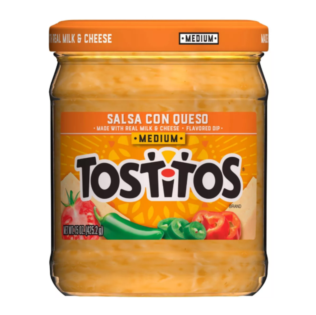 Tostitos - Salsa con Queso Medium 12 x 15 oz