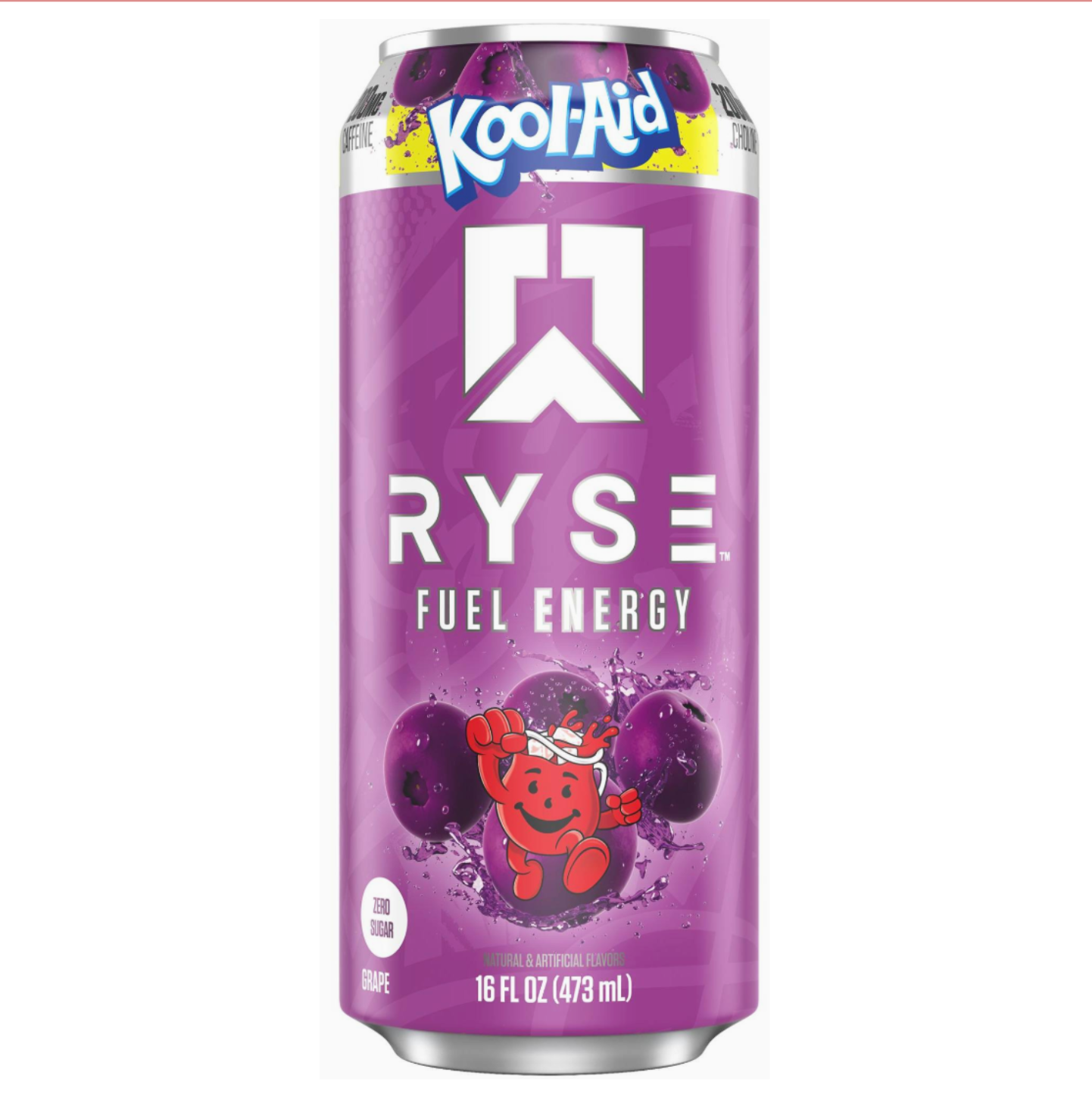 Ryse - Fuel Energy Kool-Aid Grape 12 x 16 oz