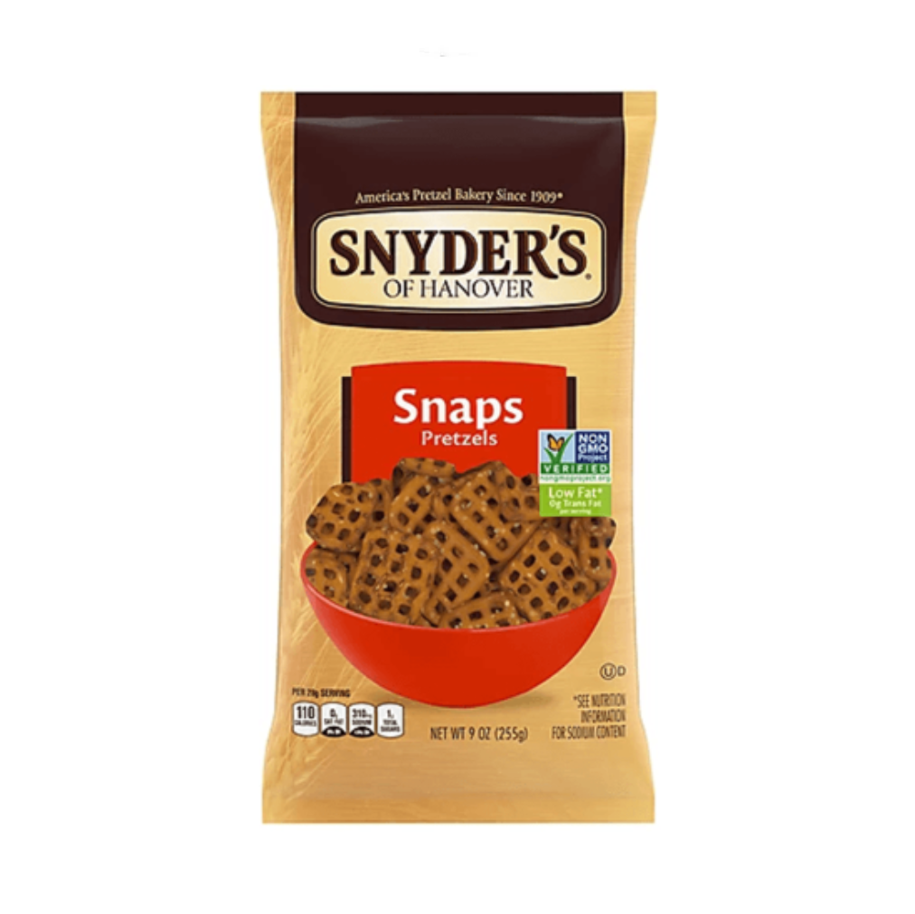 Snyder's - Snaps Pretzels 12 x 9 oz