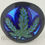Thumbnail: Scott Deppe - Blue Dichro Leaf Belt Buckle