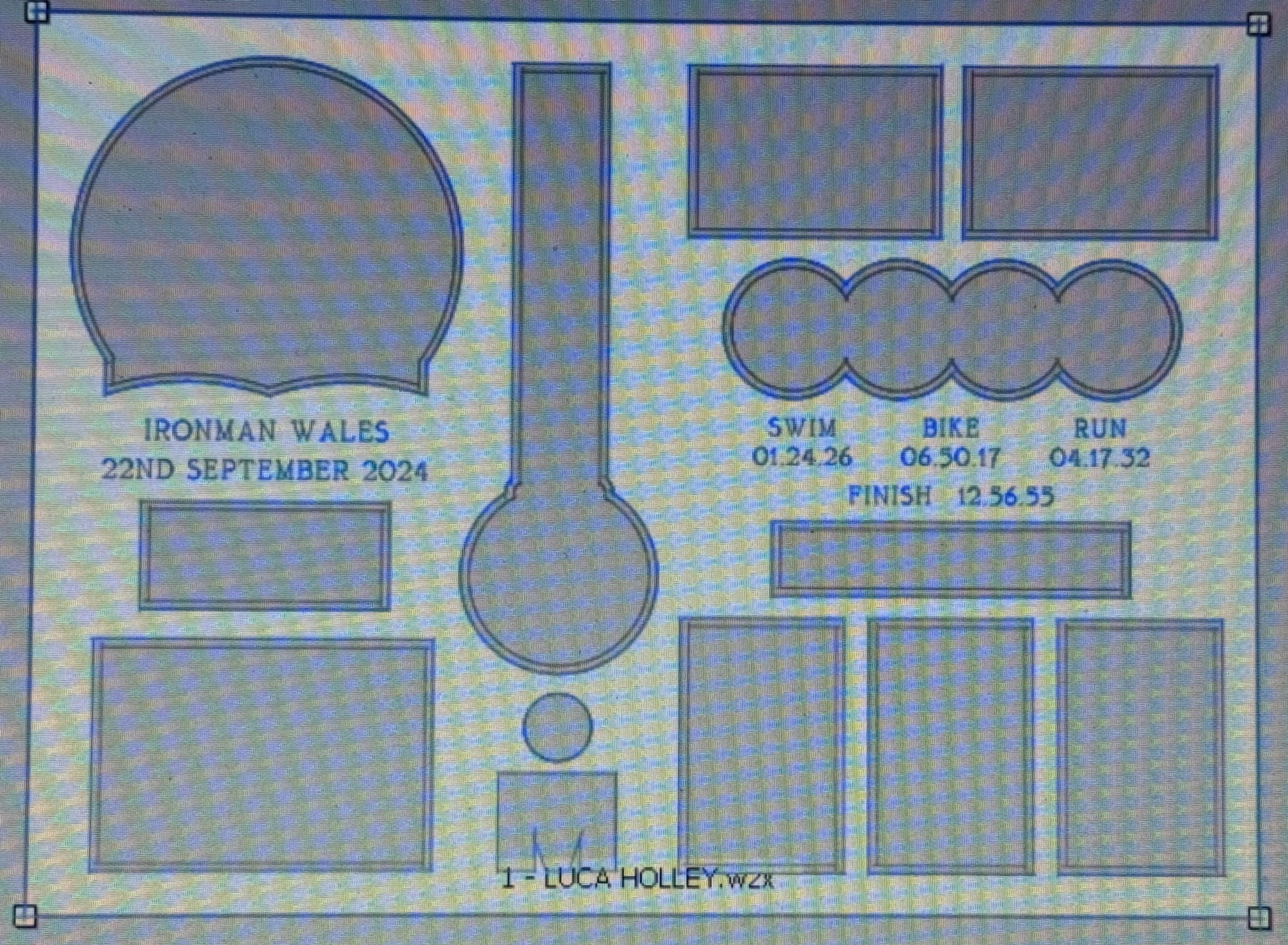 Kirsty x 2 (75x55cm)