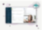 A photo of Zoho Cliq's UI