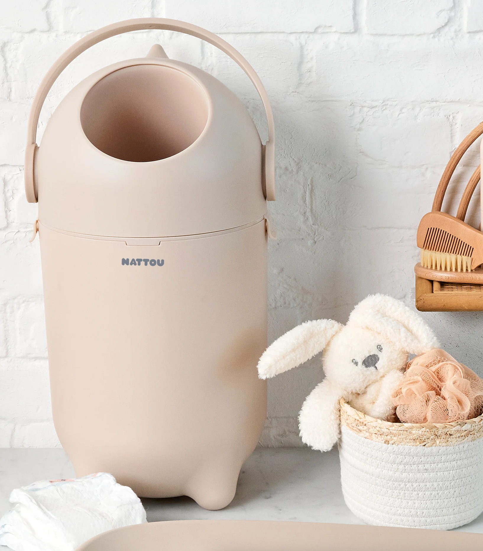 (VM) Nattou - Luieremmer Dropy - Beige