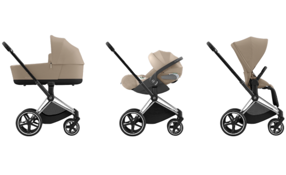 Thumbnail: Cybex - Priam Kinderwagen (Cozy Beige)