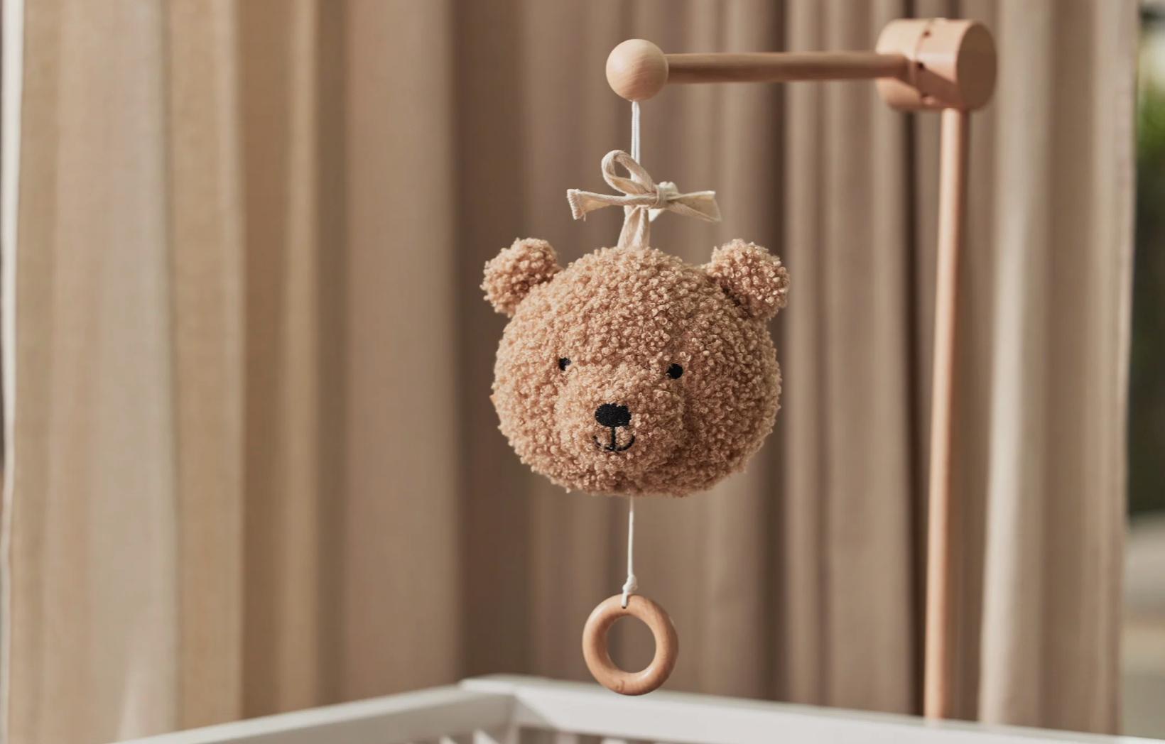 Jollein - Muziekhanger Teddy Bear Biscuit