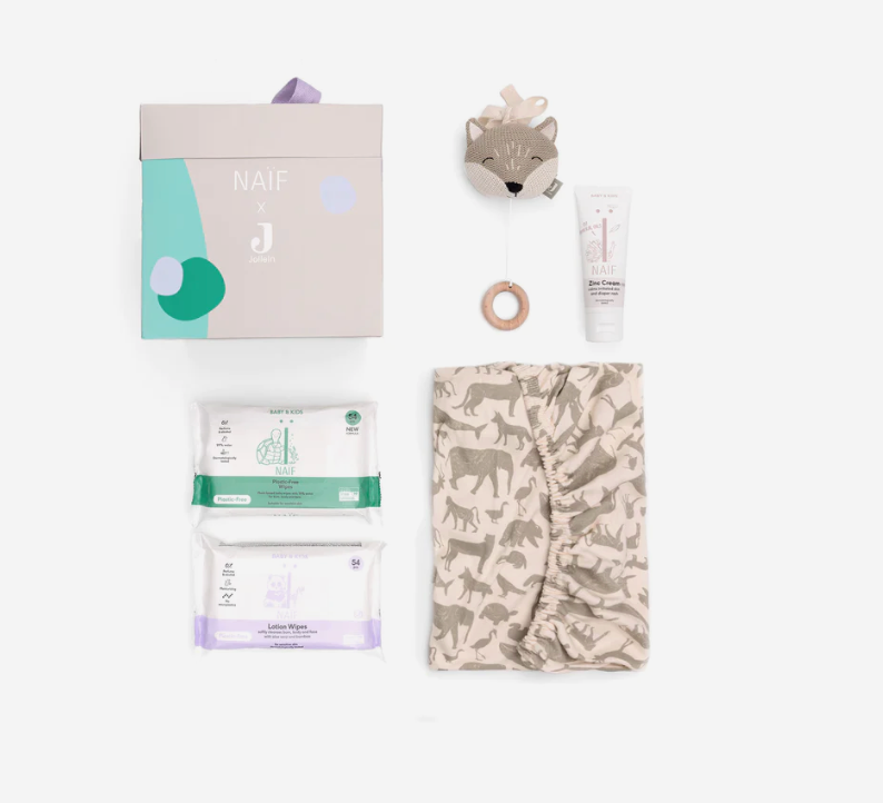 Thumbnail: Jollein x Naïf - Giftset - Wipe For The Future