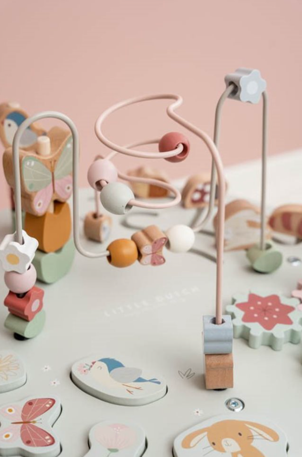 Thumbnail: (LZ) Little Dutch - Activiteitentafel Flowers &amp;amp; Butterflies