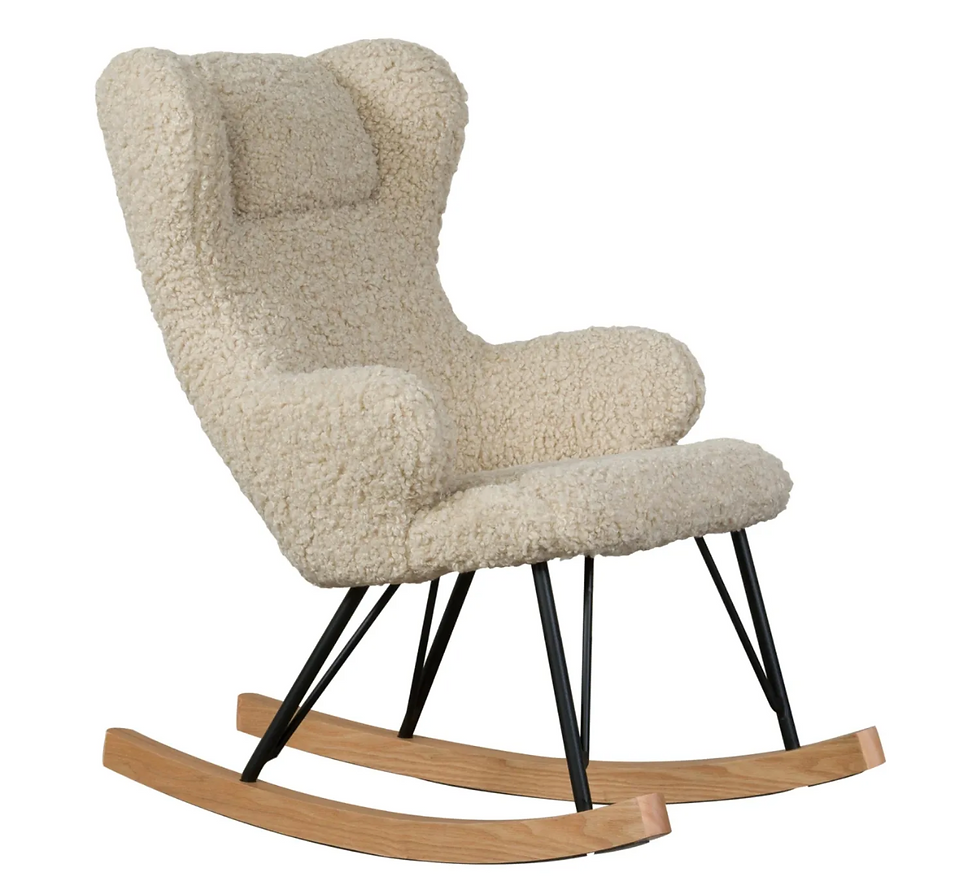 Thumbnail: (LD) Quax - Rocking Chair De Luxe - Kids - Sheep