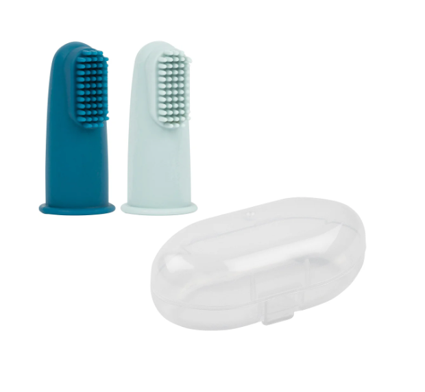 (MG) Nattou - Baby Tandenborstels Silicone