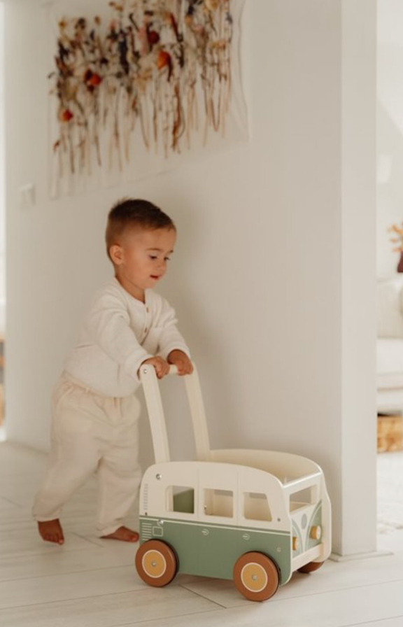 Thumbnail: Little Dutch - Vintage loopwagen