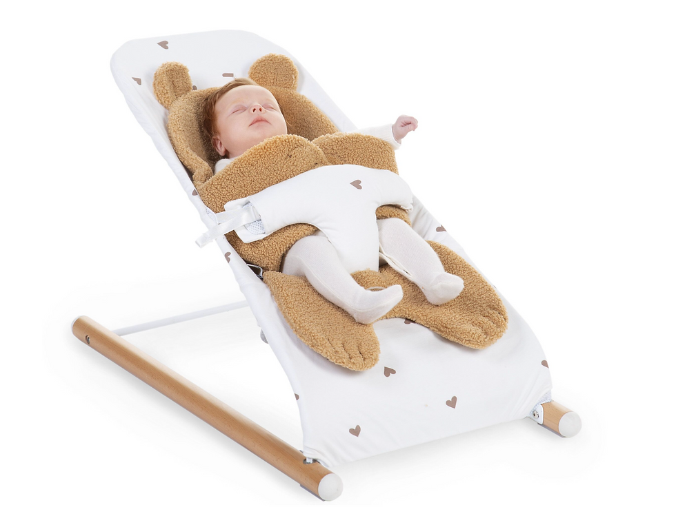 Thumbnail: (LJ) Childhome - Stoelverkleiner - Jersey - Teddy Bruin