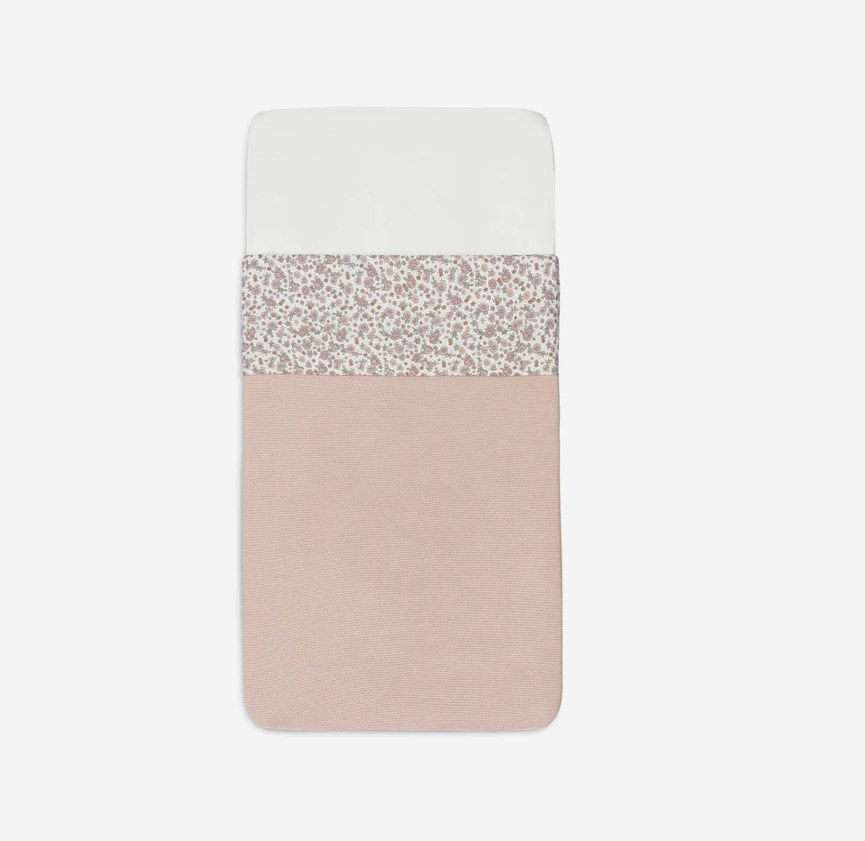 Thumbnail: Jollein - Laken Wieg 75x100cm Retro Flowers