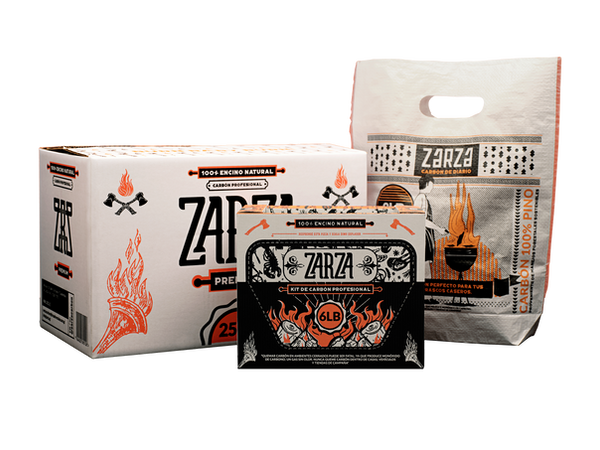 3 presentaciones de Zarza