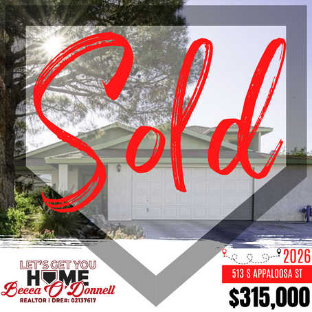 Home sold by Becca O'Donnell in Ridgecrest, CA.