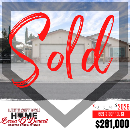 Home sold by Becca O'Donnell in Ridgecrest, CA