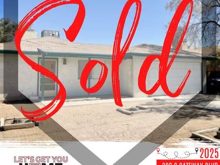 Home sold by Becca O'Donnell in Ridgecrest, CA.