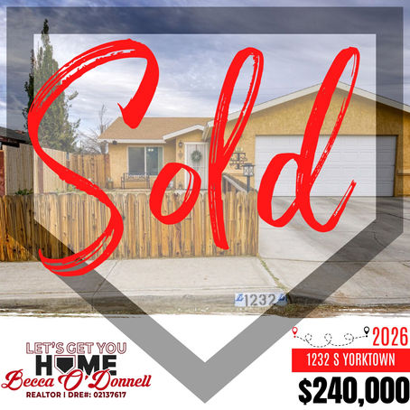 Home sold by Becca O'Donnell in Ridgecrest, CA.