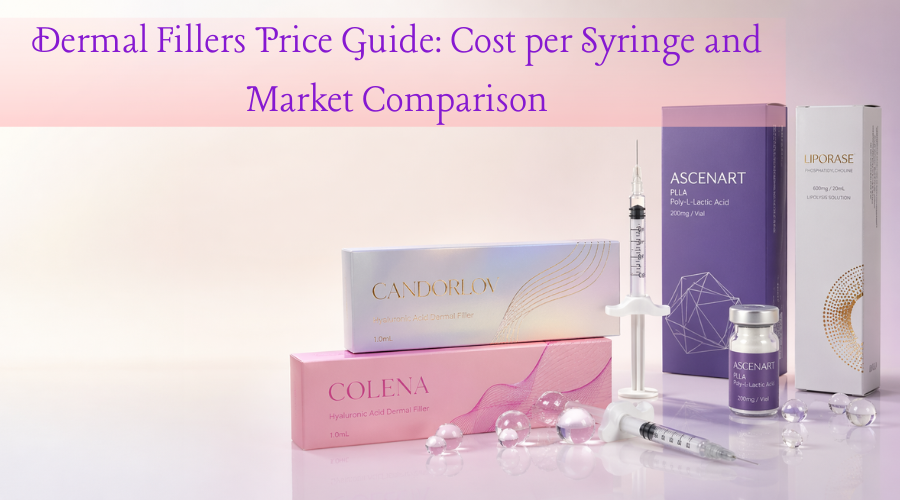 Colena dermal filler, Ascenart dermal filler.