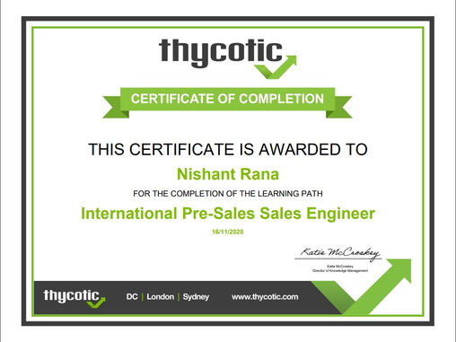 Certified engineer for Thycotic PAM Solution.