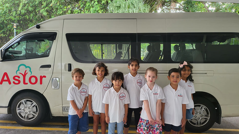 Typical of Singapore International Schools, Astor International School has a great mixture of nationalities, languages and ethnicities
