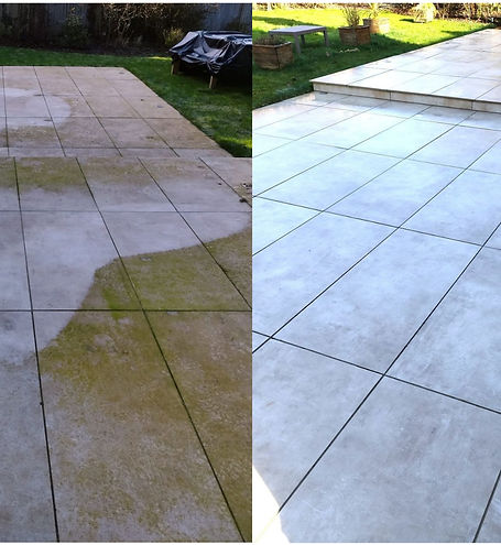 Patio Tiles Washed in Stotfold