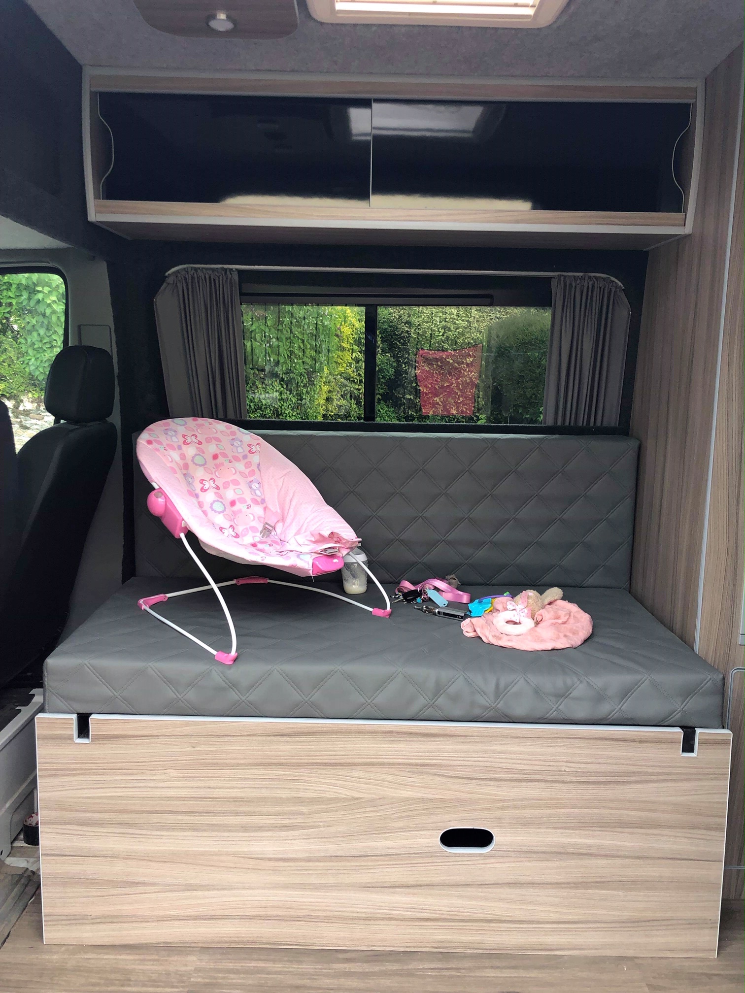 Flatout Camper Beds. Slide out Campervan Beds