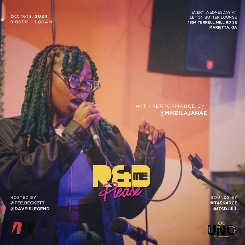 R&B ME Please | Oct 16th