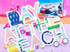 DAY AT THE BEACH LAYOUT - with Sammy