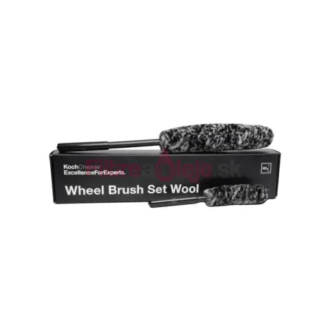 Wheel Brush Set Wool x2