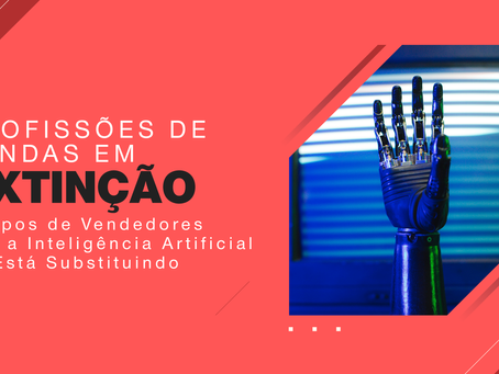 profissões de vendas em extinção