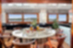 Karizma restaurant yacht Croatia yacht charter