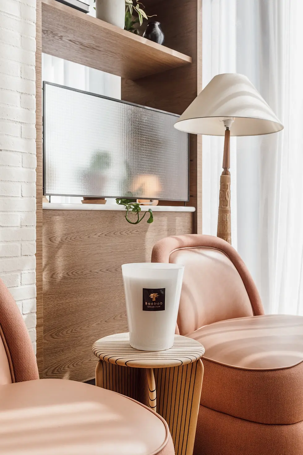 Bougie Pierre de lune - Baobab Collection
