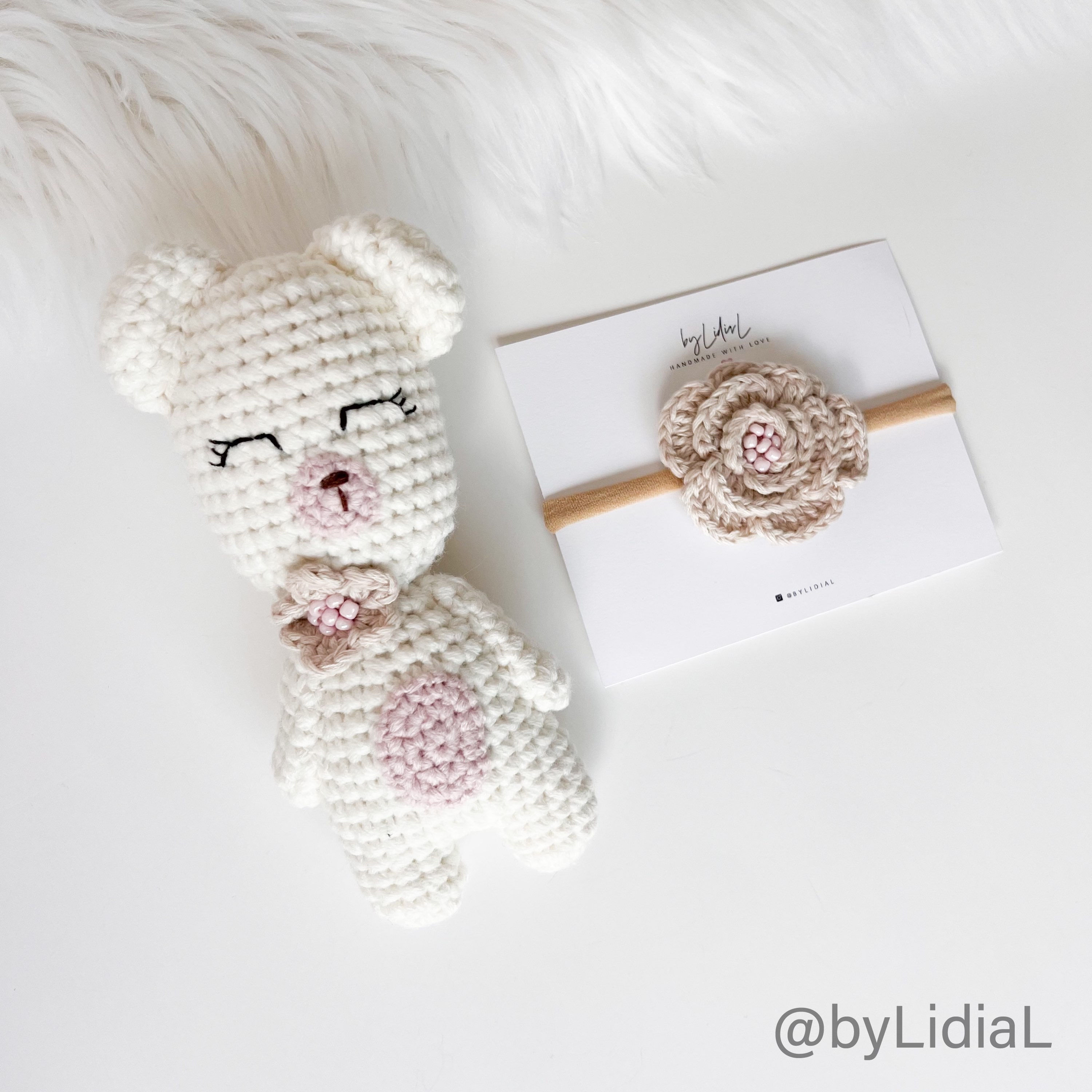 Bear Toy and Headband 