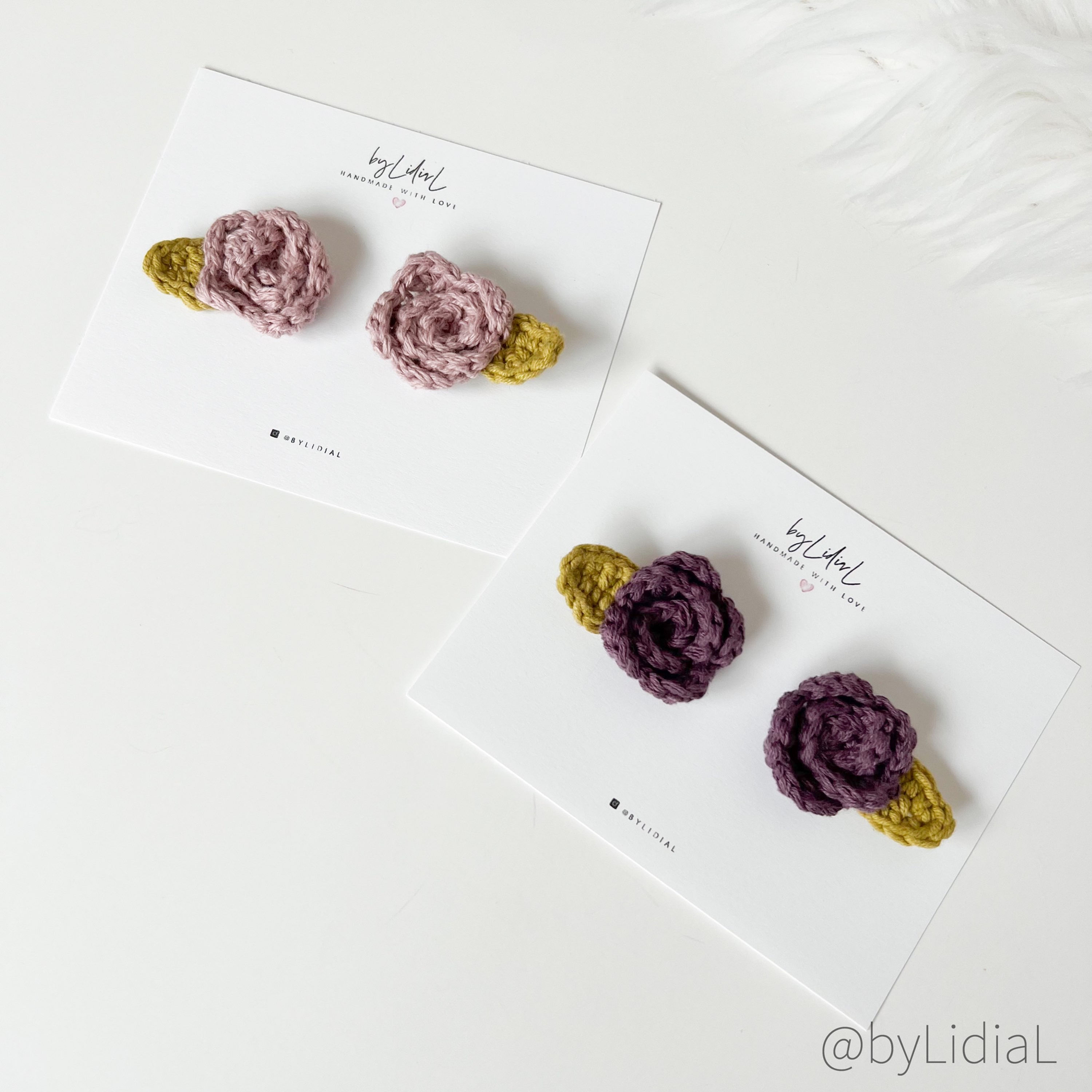  Flower Hair Clip or Headband 
