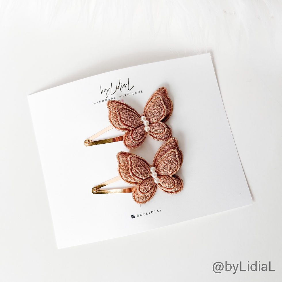 Thumbnail: Butterfly Hair Clip or Headband 