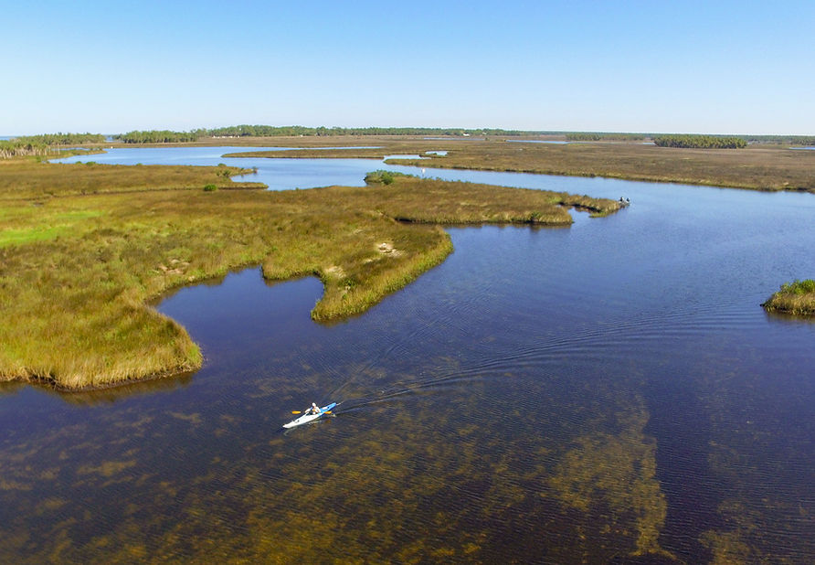 Aerial View of the Bayport - Linda Peder
