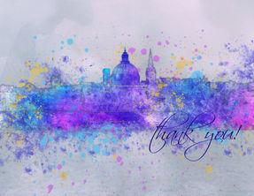 Malta, Valetta, Violet, Tones, Beautiful, Watercolor, Iconic, Coastline, Sliema view, historical cultural, cultural place, old fortifications, baroque character city, Valletta Malta capital city