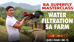 Atty. Ryan Abrenica on Water Filtration sa Gamefarm (November 20, 2022)
